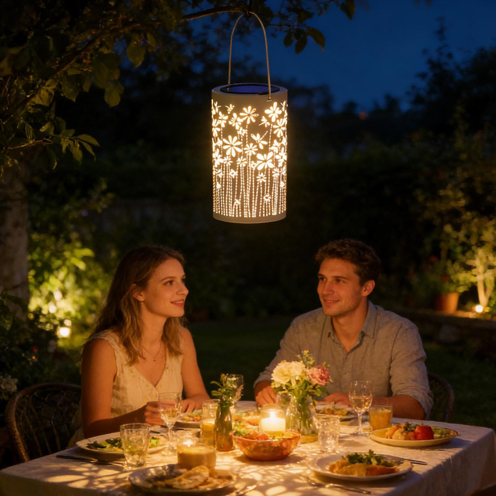Lighting Decor Outdoor - Lampiony ogrodowe na werandę, wodoodporne lampy
