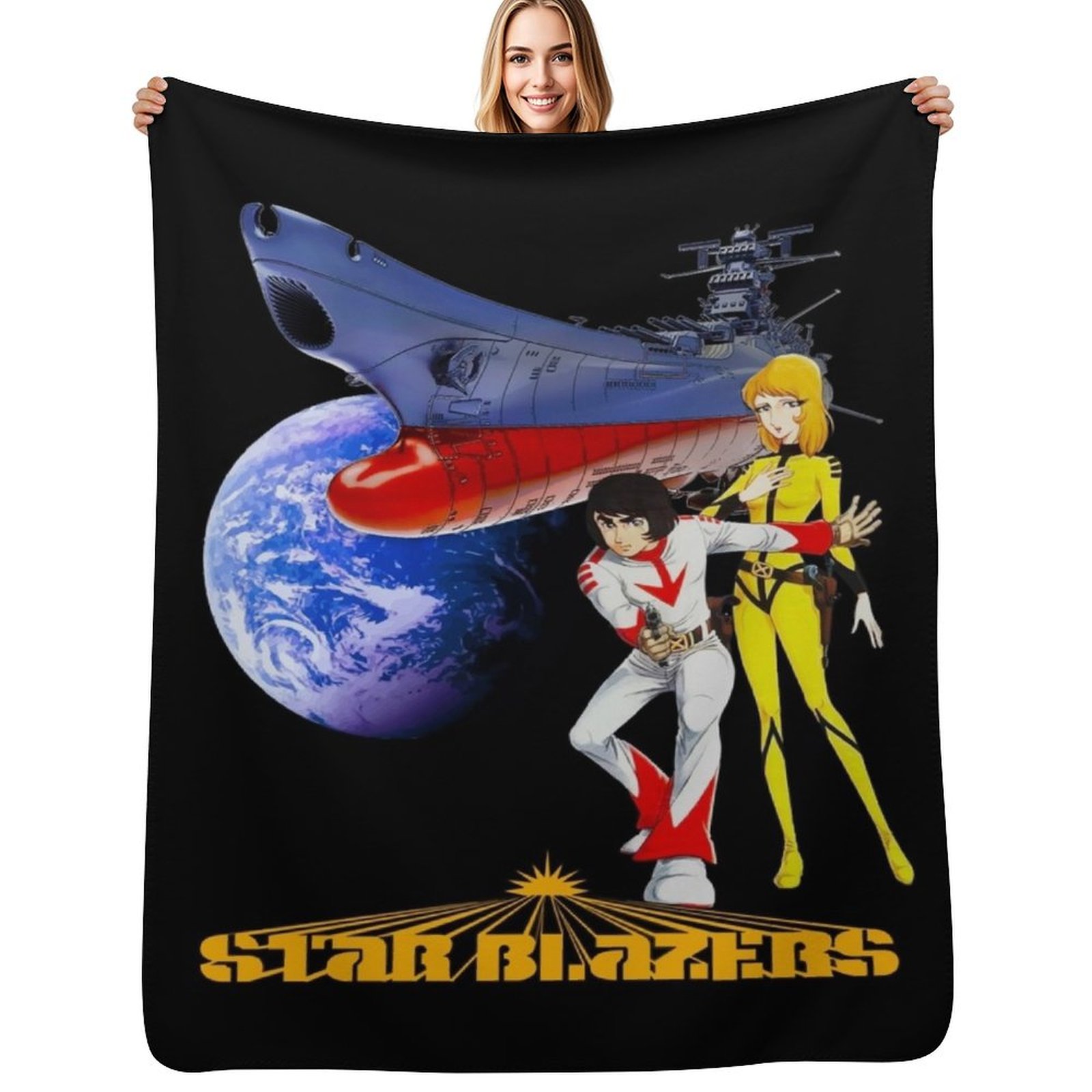 Nova Decor & Lighting Vase Glass Brun 26Cm - Klasyczna koszulka Star Blazers, koc Wild