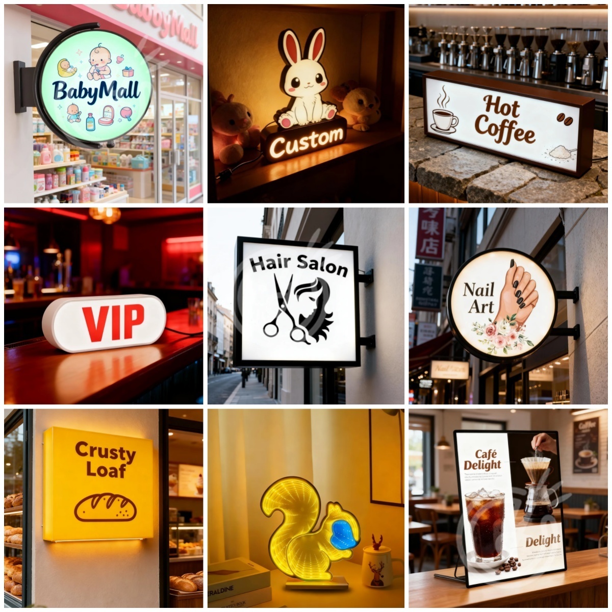 Neon Sign Custom Led - Niestandardowe Akrylowe Tabliczki Reklamowe Litery LED
