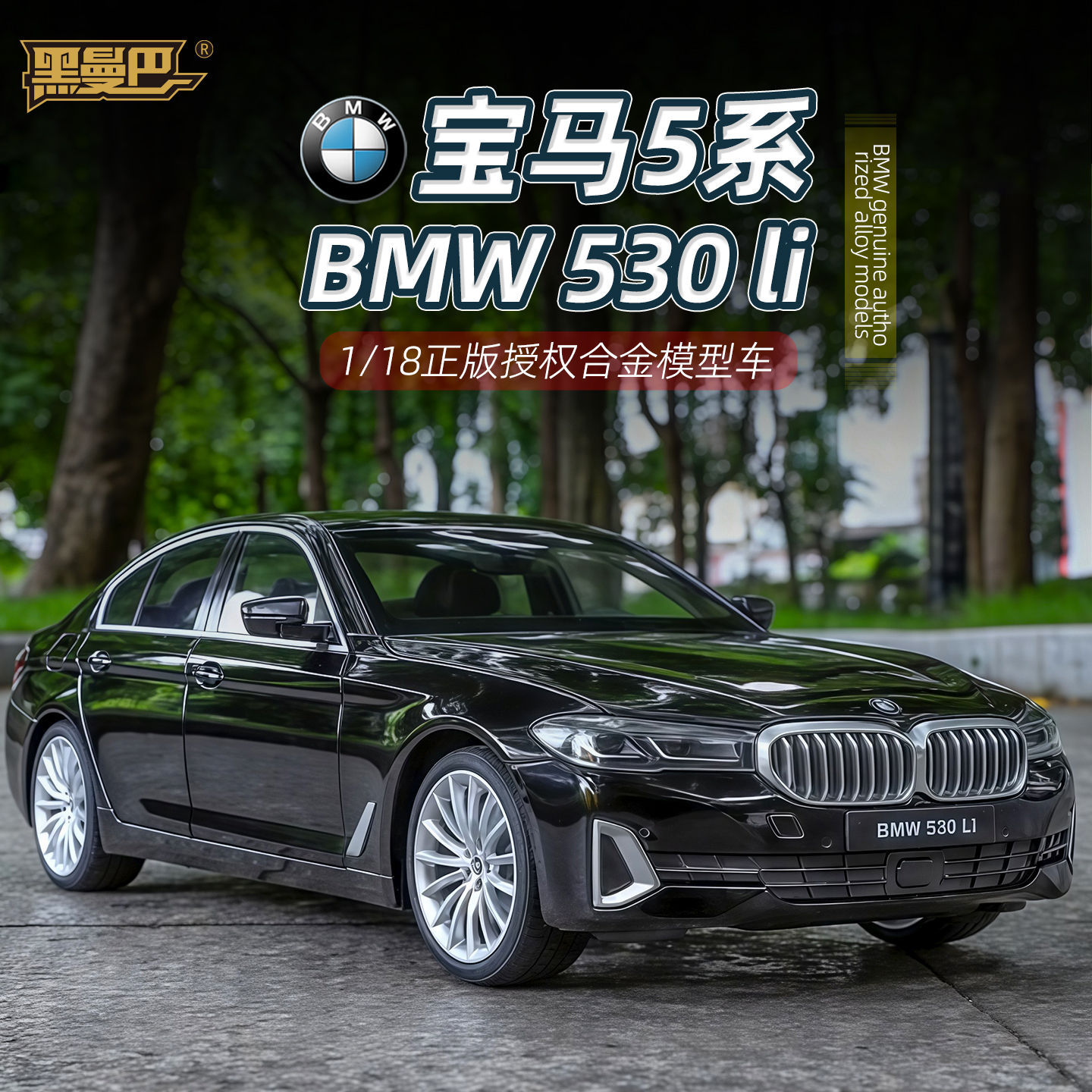 Ok Lighting Decor - OK 1:18 BMW 530li model samochodu