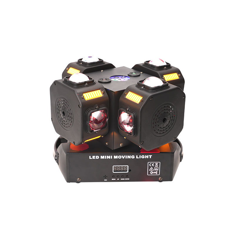 Gecko Lighting & Decor - 200W Czterogłowicowa Ruchoma Głowica Gecko z