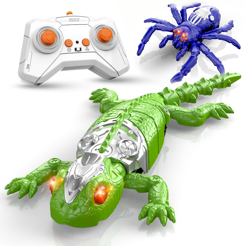 Gecko Lighting & Decor - Zdalnie Sterowana Zabawka Zwierzęca, Gecko/Pająk Wspinający