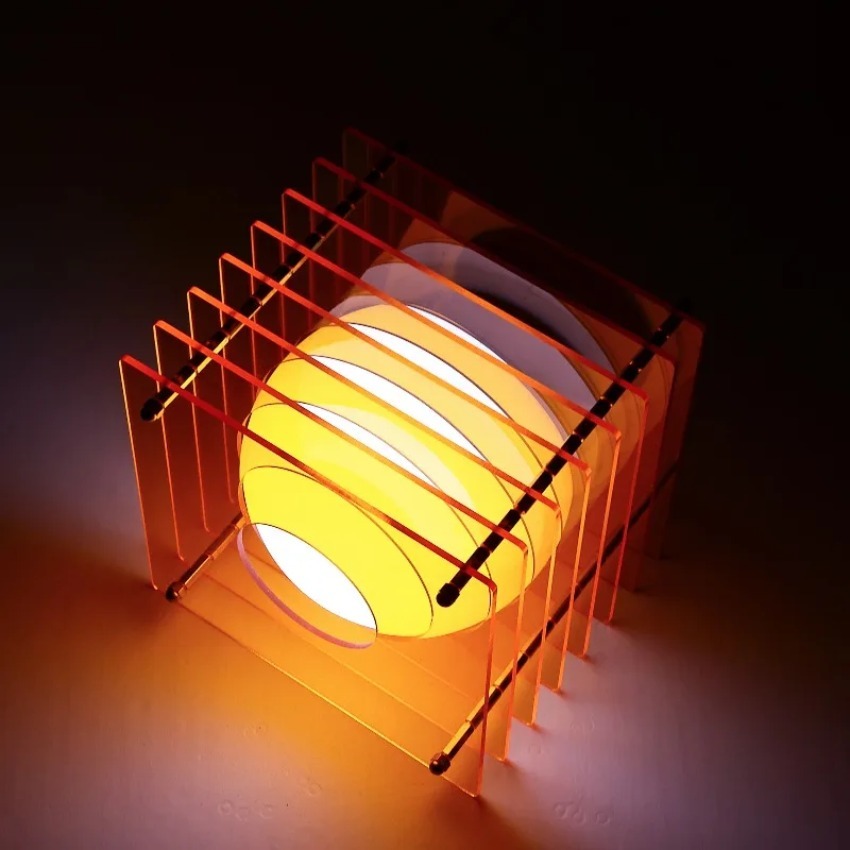 Lighting Decor In Room - Lampa Księżyc DIY Akrylowa Lampa z