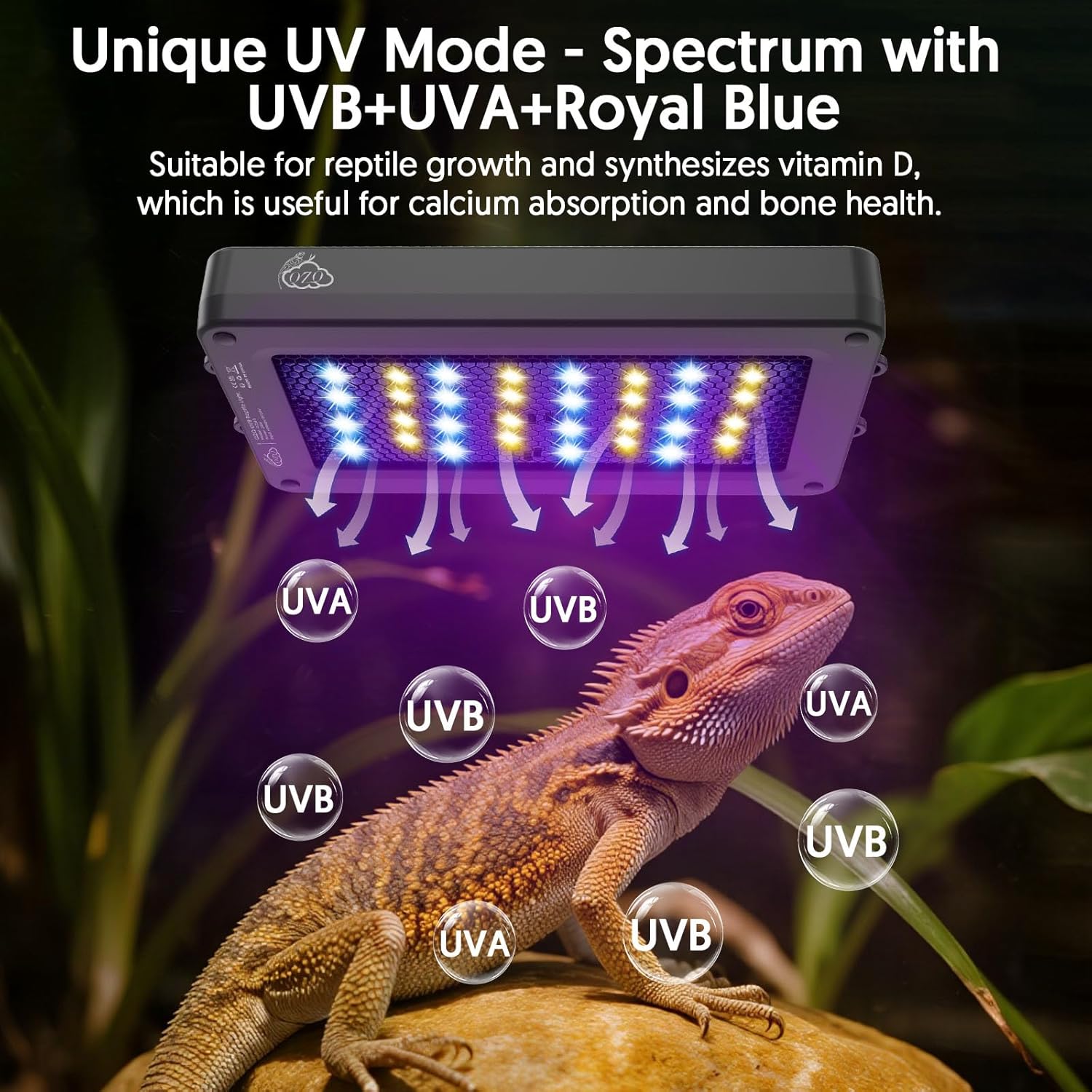 Lampa LED UVA UVB 24W dla gadó – Gecko Lighting & Decor recenzja i cena