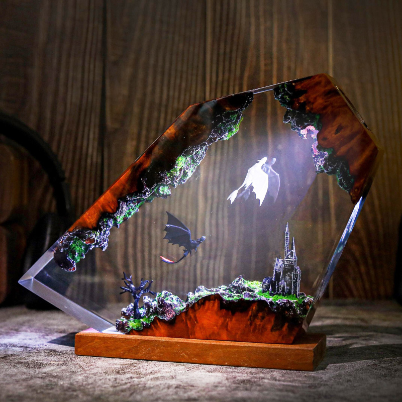 Kreatywna żywiczna lampka nocn – Decor Lighting Sales recenzja i cena