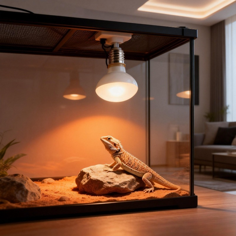 Żarówka grzewcza UVA dla gadów – Gecko Lighting & Decor recenzja i cena