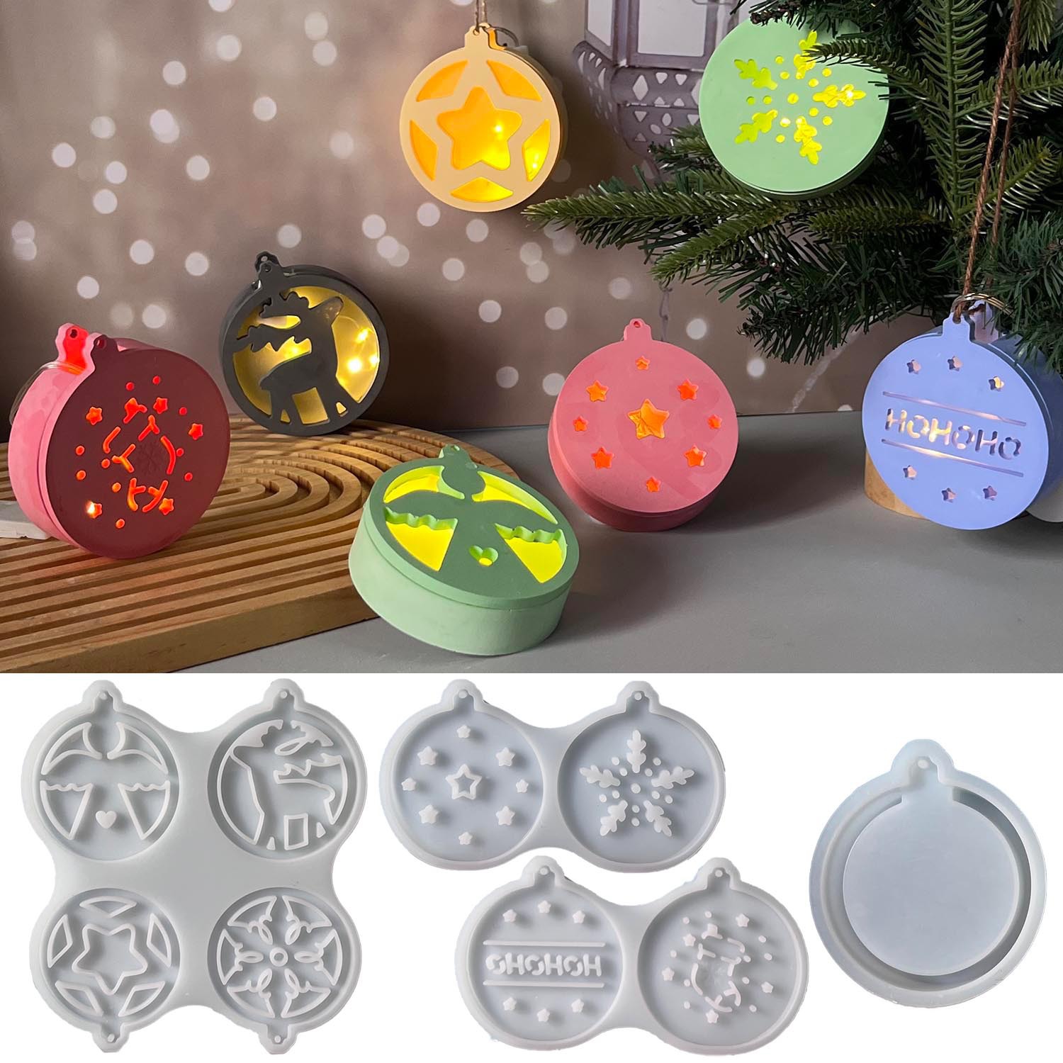 Forma silikonowa na lampki noc – Pendant Lighting Christmas Decor recenzja i cena