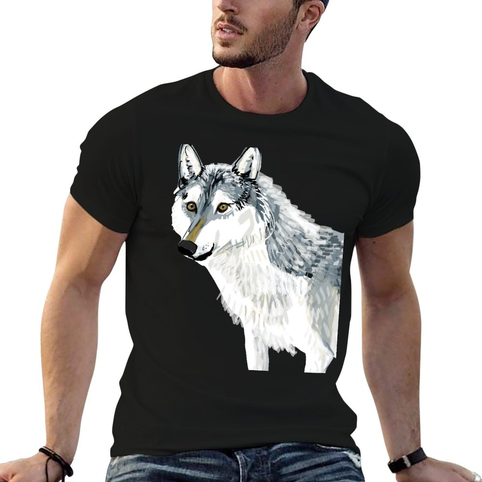 Koszulka Totem Alberta Wolf, c – Alberta Lighting & Decor Reviews recenzja i cena