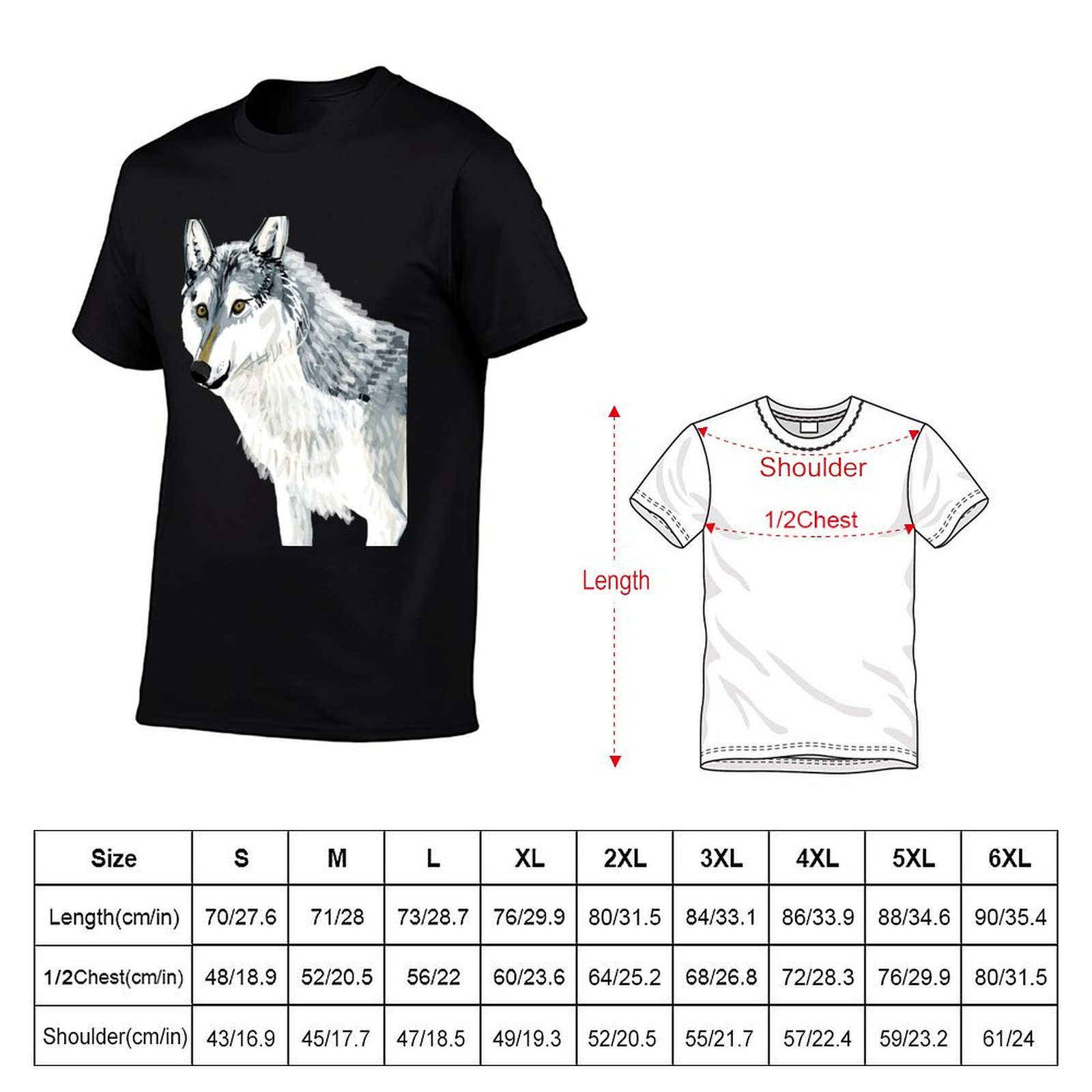 Koszulka Totem Alberta Wolf, c – Alberta Lighting & Decor Reviews recenzja i cena