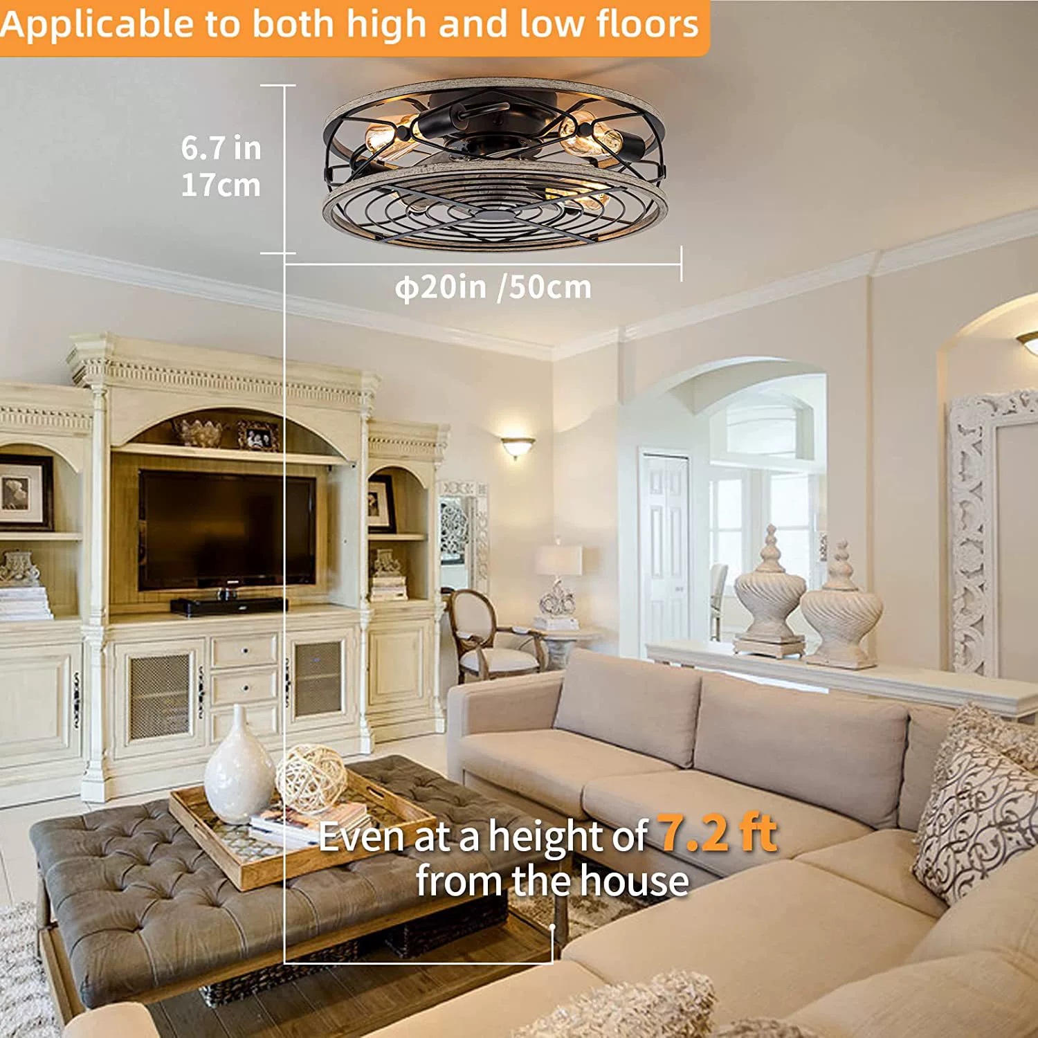 Inteligentny wentylator sufito – Decor Lighting Ceiling Fans recenzja i cena