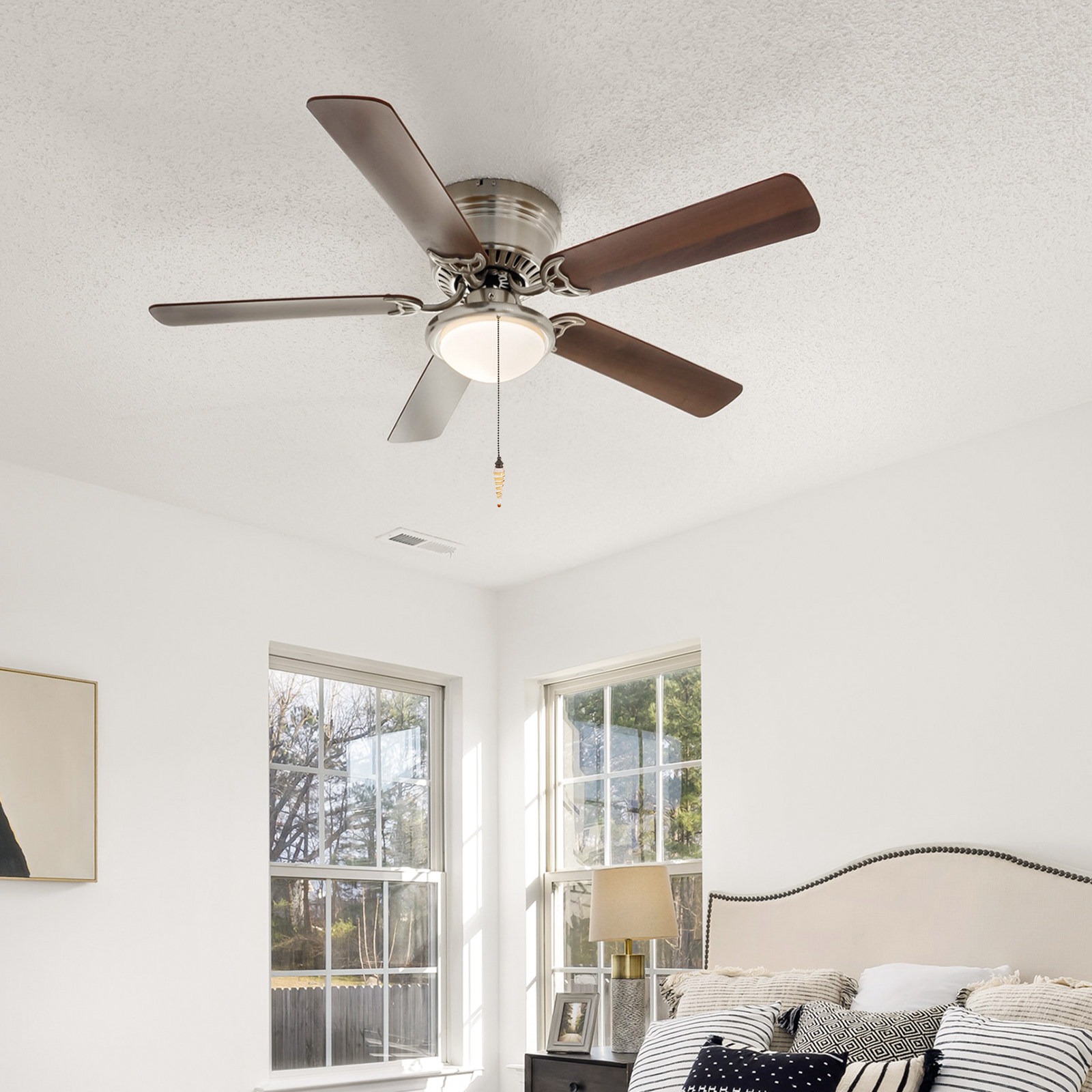 Szklany i metalowy przedłużacz – Decor Lighting Ceiling Fans recenzja i cena