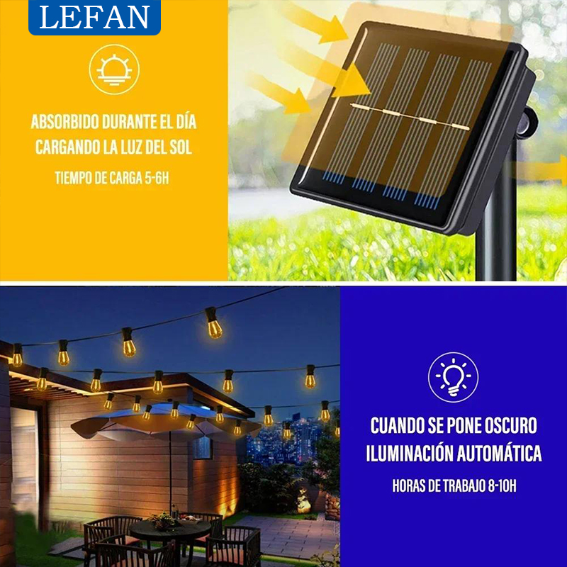 Solarne lampki LED na zewnątrz – Pendant Lighting Christmas Decor recenzja i cena