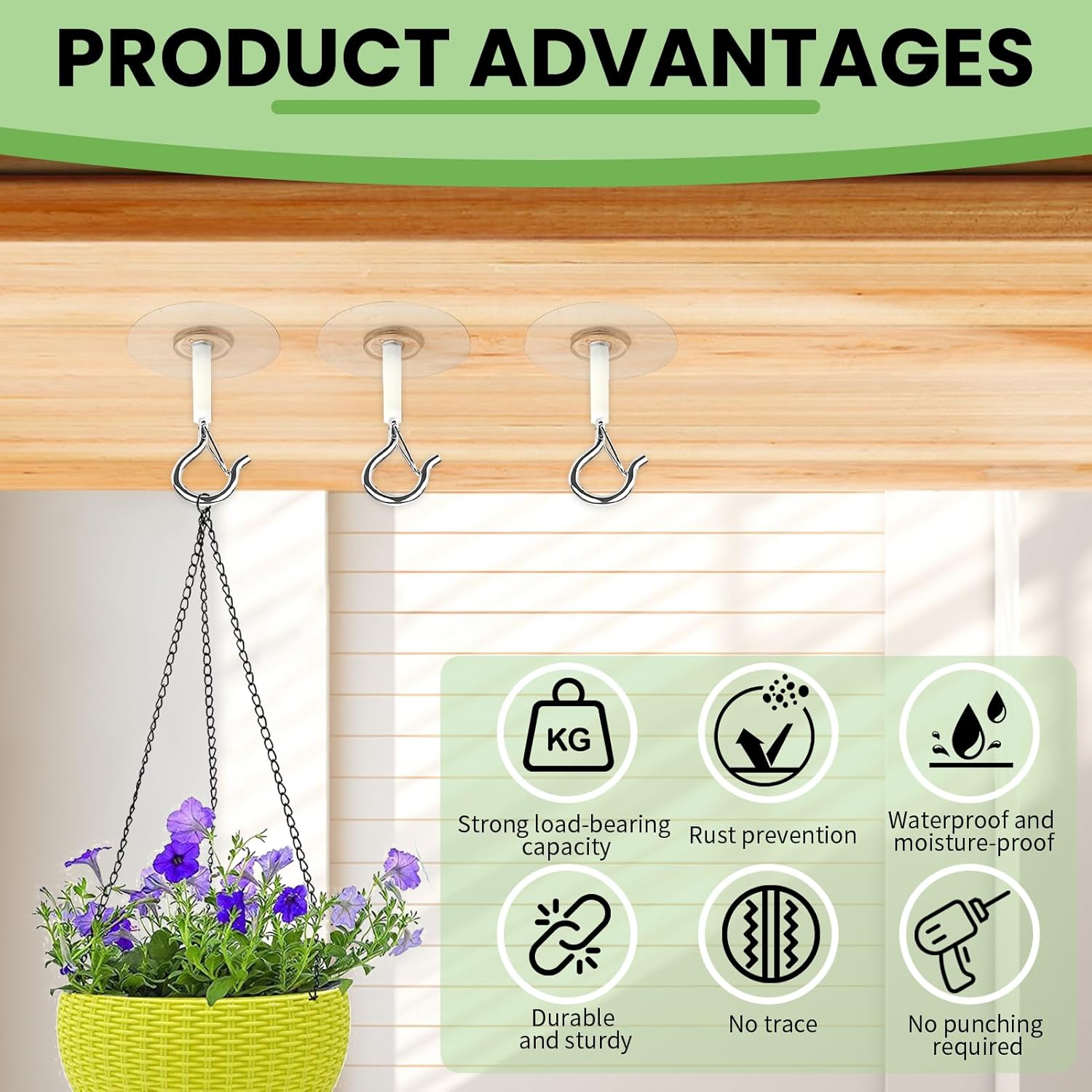 5 szt. Wytrzymałe samoprzylepn – Decor Lighting Ceiling Fans recenzja i cena