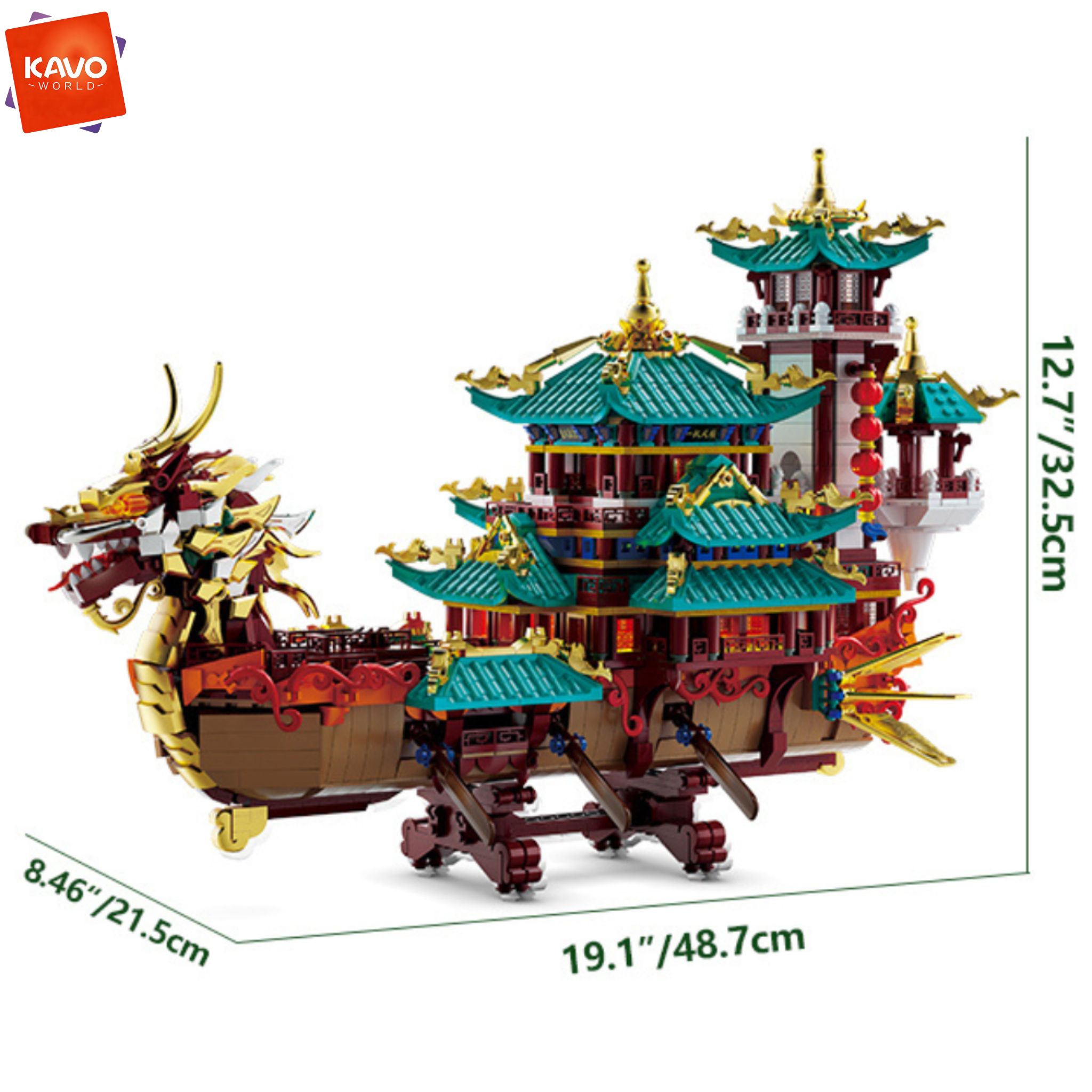 KAVOWORLD 2453 elementy Klocki – Lantern Paper Solar recenzja i cena