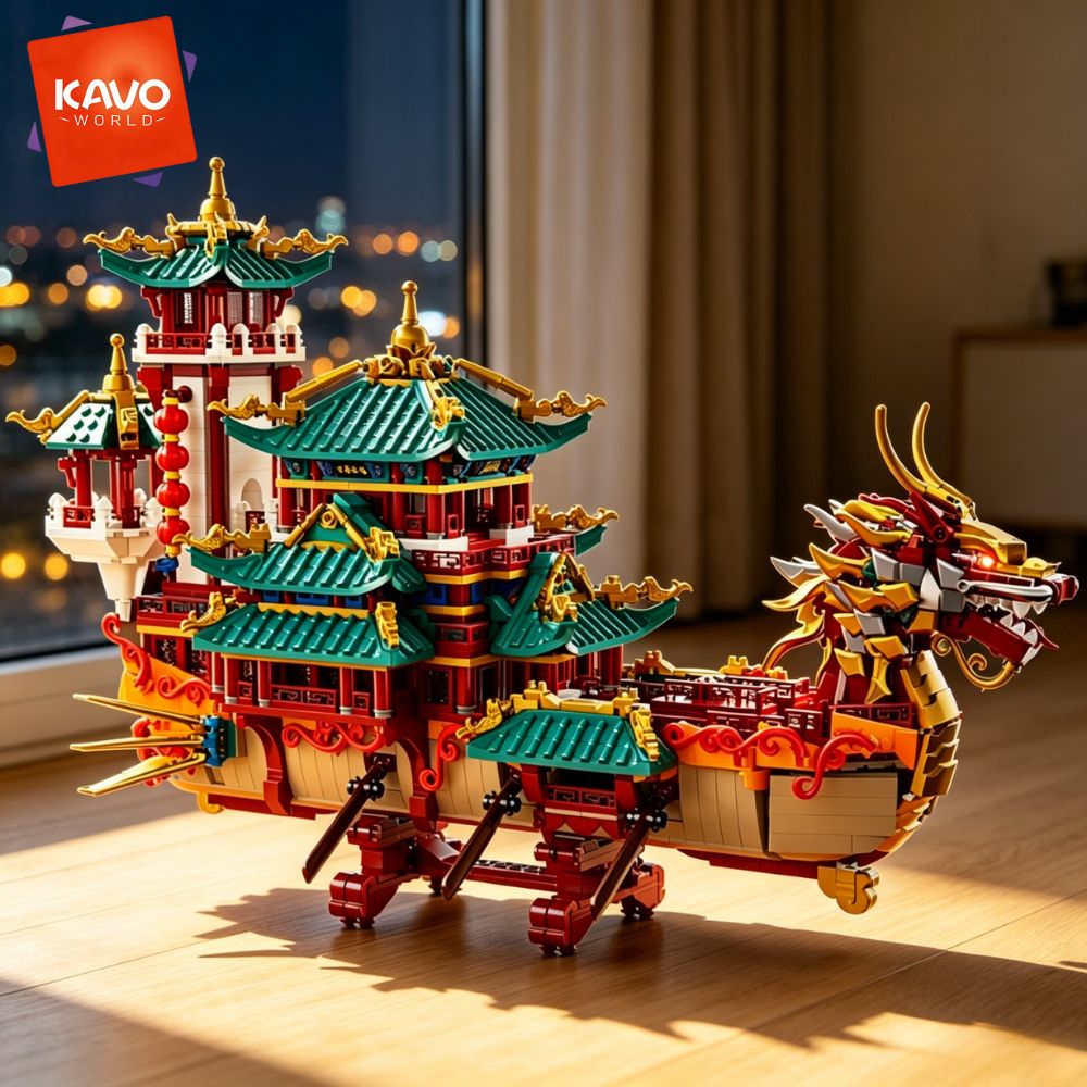 KAVOWORLD 2453 elementy Klocki – Lantern Paper Solar recenzja i cena
