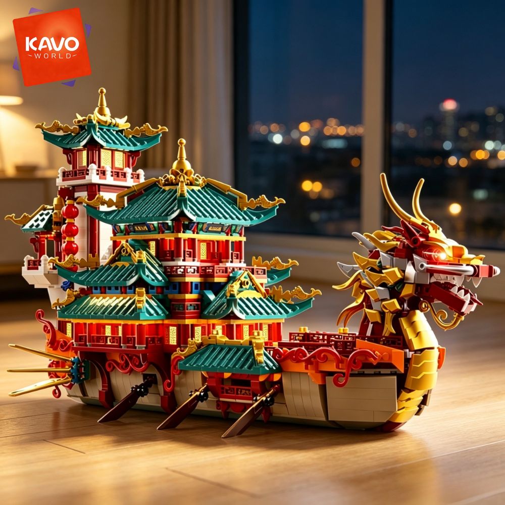 KAVOWORLD 2453 elementy Klocki – Lantern Paper Solar recenzja i cena