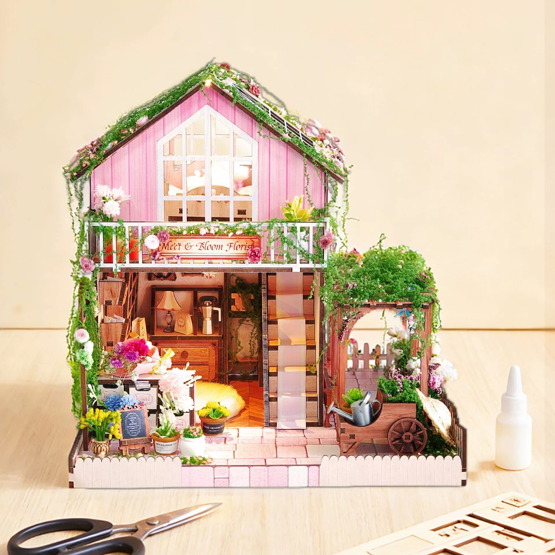 Zestawy DIY Drewniane Domeczki – Lighting Decor Store recenzja i cena