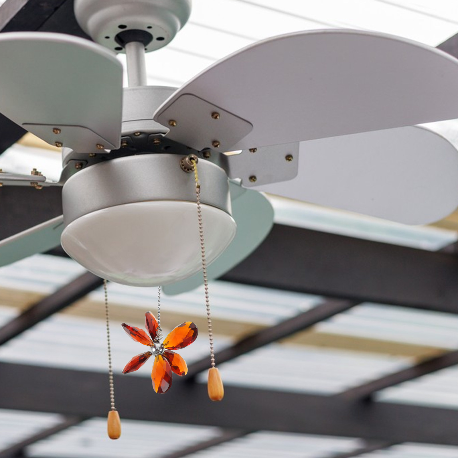 Kryształowy kwiatowy łańcuszek – Decor Lighting Ceiling Fans recenzja i cena