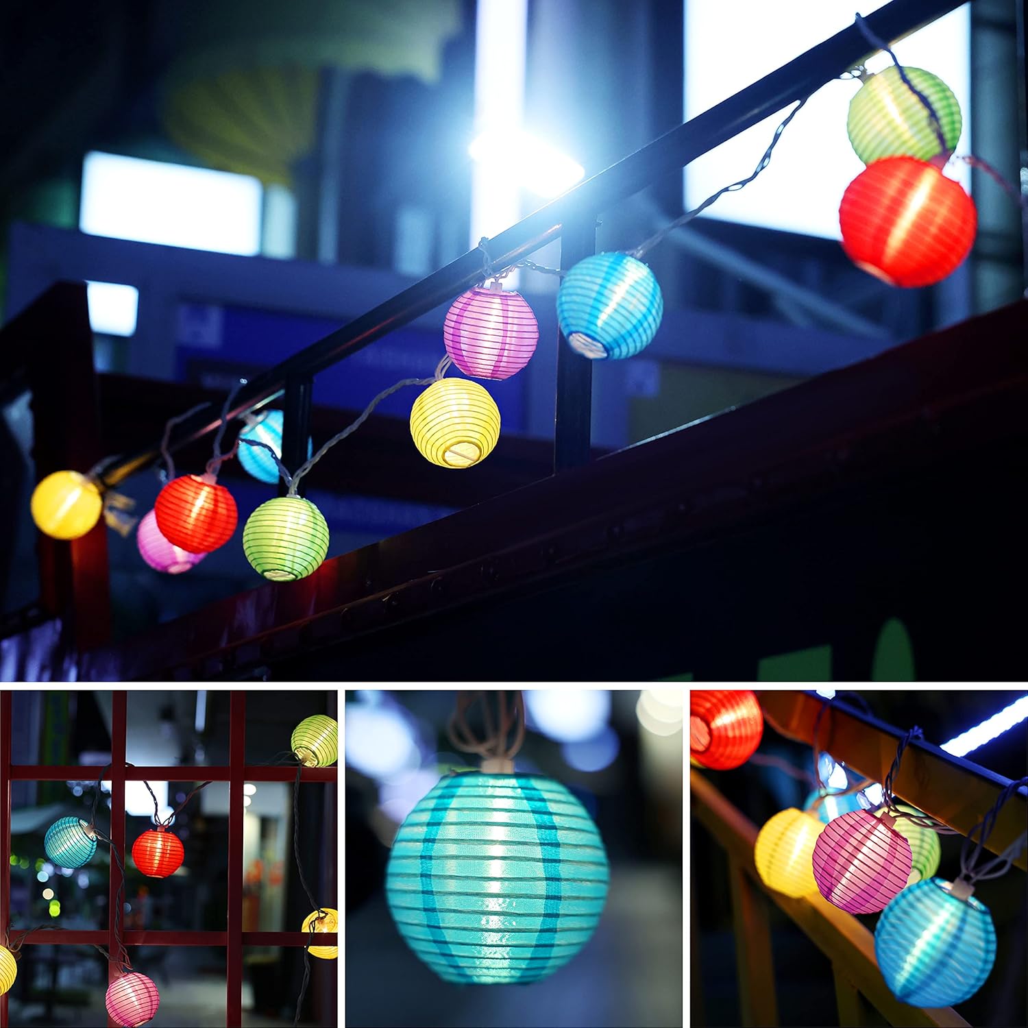 Lampki solarne w kształcie lam – Lantern Paper Solar recenzja i cena