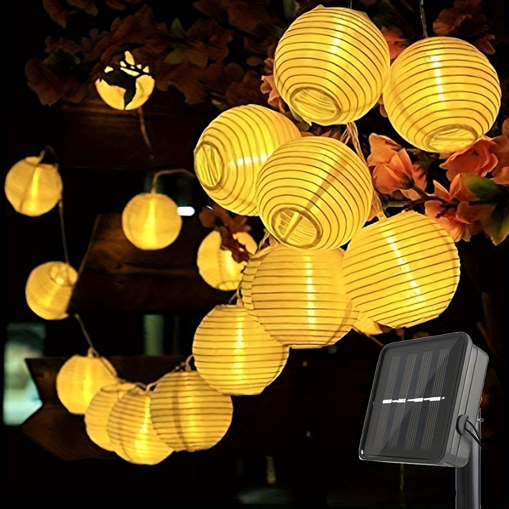 Lampki solarne w kształcie lam – Lantern Paper Solar recenzja i cena