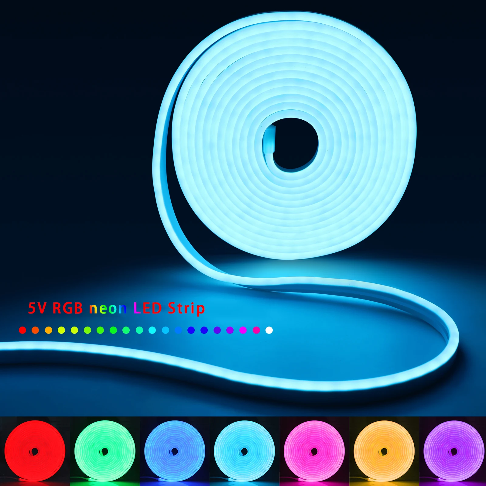 Taśma LED Neon RGB 1-5m, 5V US – Lighting Decor In Room recenzja i cena