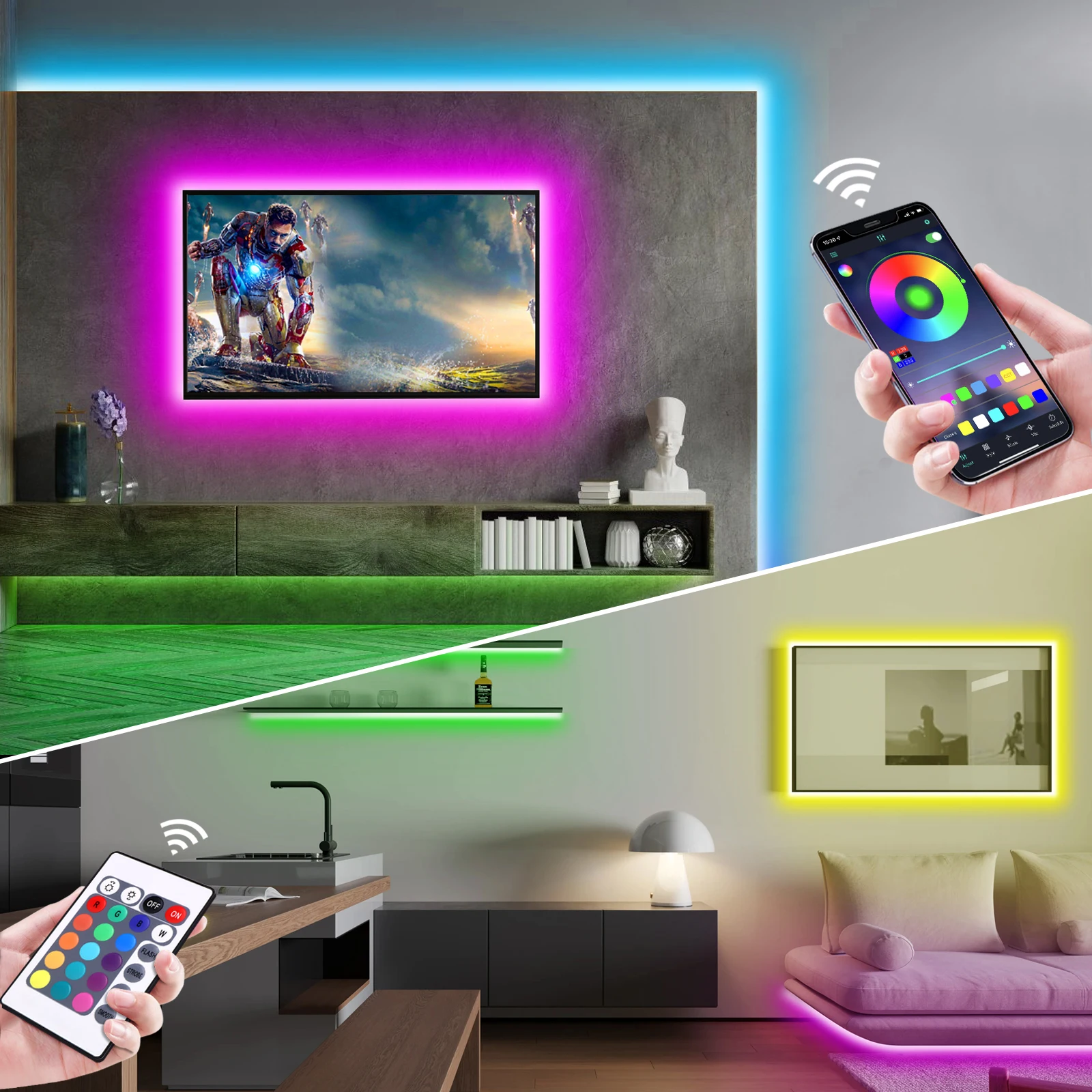 Taśma LED Neon RGB 1-5m, 5V US – Lighting Decor In Room recenzja i cena